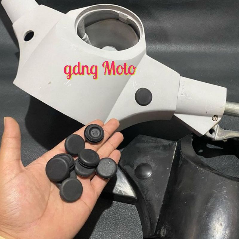 Vespa Karet 2x  Penutup Lubang Spion Vespa Px 150 200 New Px