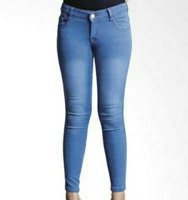 celana Jeans wanita jumbo - (size 27-38) jeans cewek - celana jeans -