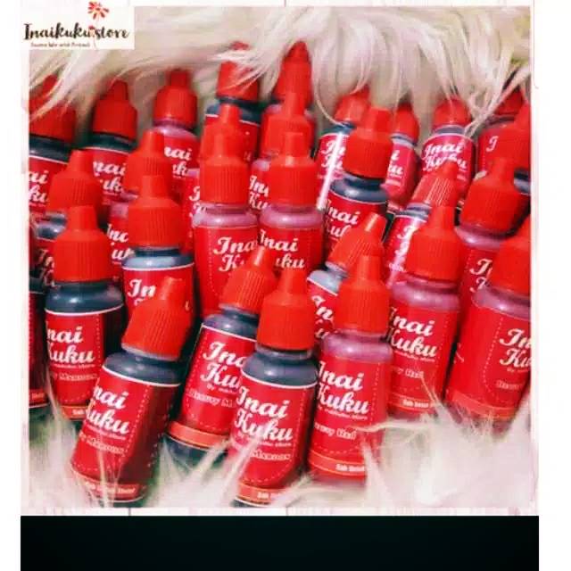 Inai kuku beauty red