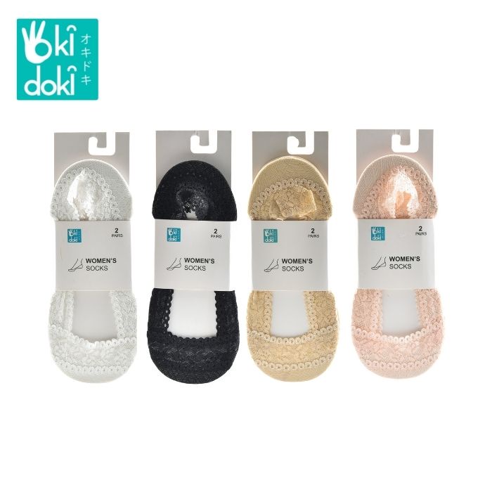 OKIDOKI Women Socks 2Pairs/Set -19Sw579 Sw - Kaos Kaki 2 Pasang
