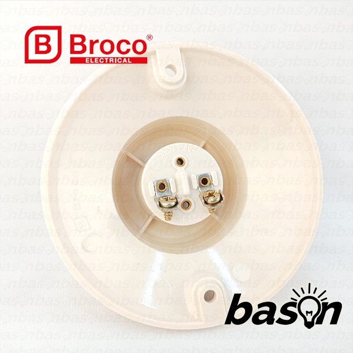 BROCO 1212 Ceiling Lamp Holder - Fitting Plafon E27