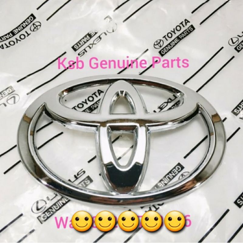 Emblem Logo Depan Toyota Grand New Avanza / Veloz 2016 - 2019 ORI