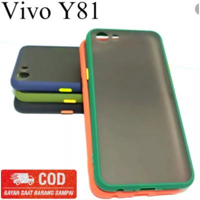 Hybrid Matte Case Vivo Y53 , Y55 , Y71 , Y81 , Y83 Bumper Candy
