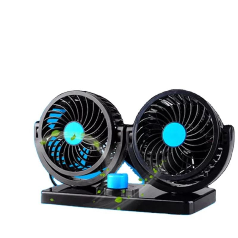 Kipas angin mobil HXT-303 double header fan car interior