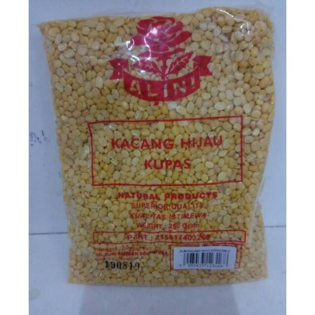 

KACANG HIJAU KUPAS 250 gr