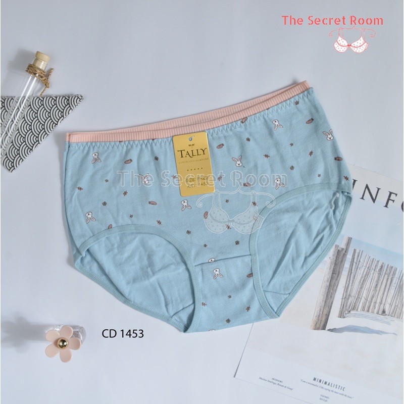 TALLY CD CELANA DALAM DEWASA / REMAJA 1453 I FREE SIZE | FIT L | BAHAN KATUN