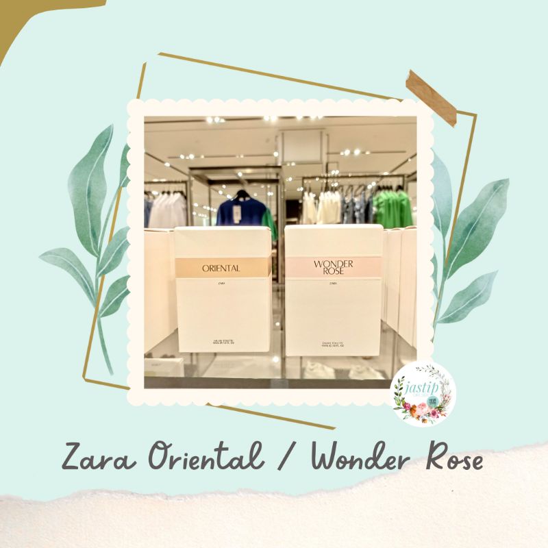 SALE Parfum Wanita Gift Set Original Zara Oriental & Wonder Rose - Parfum Cewek Murah