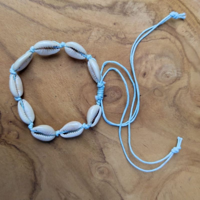 GELANG KERANG/GELANG KERANG LAUT/KERAJINAN KERANG/GELANG UNIK/SUPPLIER GELANG/SEASHELL BRACELET/CLAM-8