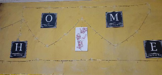 [bisa Cod] Hiasan Dinding Poster Kayu Wall Decor Dekorasi Dinding Minimalis Shabby Home - Pct1hitam