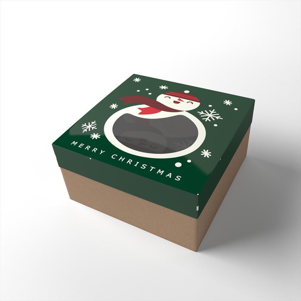 

Capricorn Design Cake Box Natal / Christmas isi 20 - CPE 002