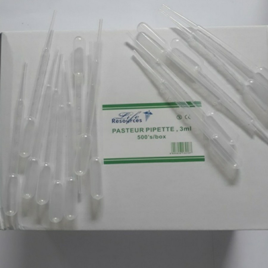 Pipet Tetes Plastik 1 3 5 ml Pipette Plastic 1ml 3ml 5ml Pasteur Laboratorium Tinta