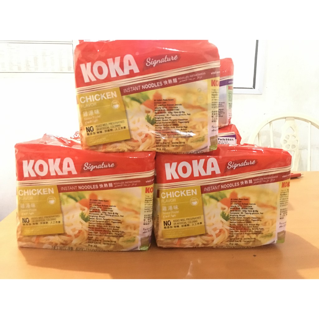 

Mie instan koka (chiken)