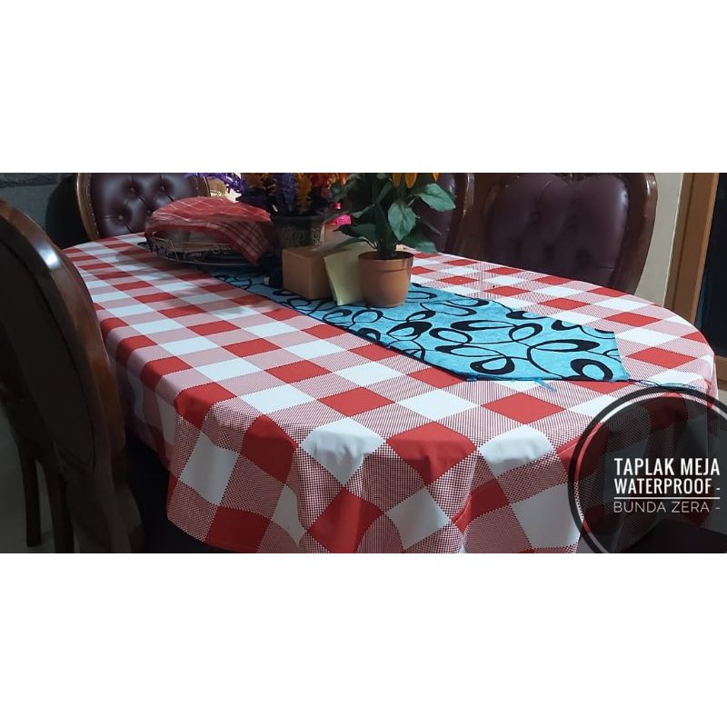 Taplak Meja Makan Waterproof