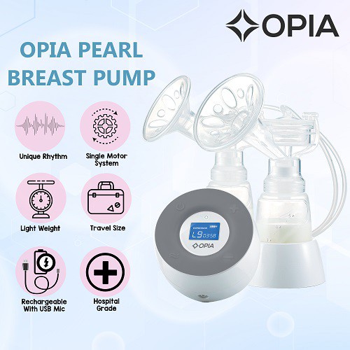 Opia Pearl Electrik Breastpump | Pompa Asi