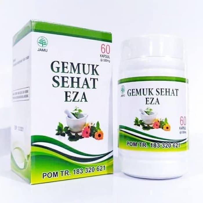 Kapsul Gemuk Sehat EZA / Gemuk Badan