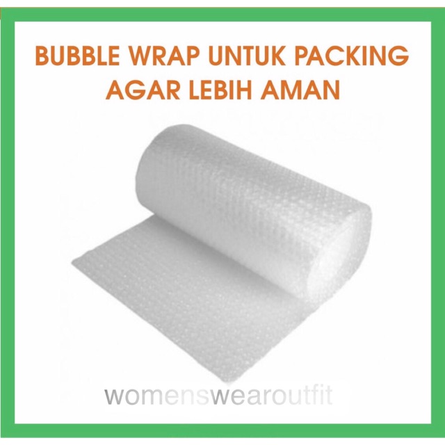 

Bubble Wrap untuk packing lebih aman