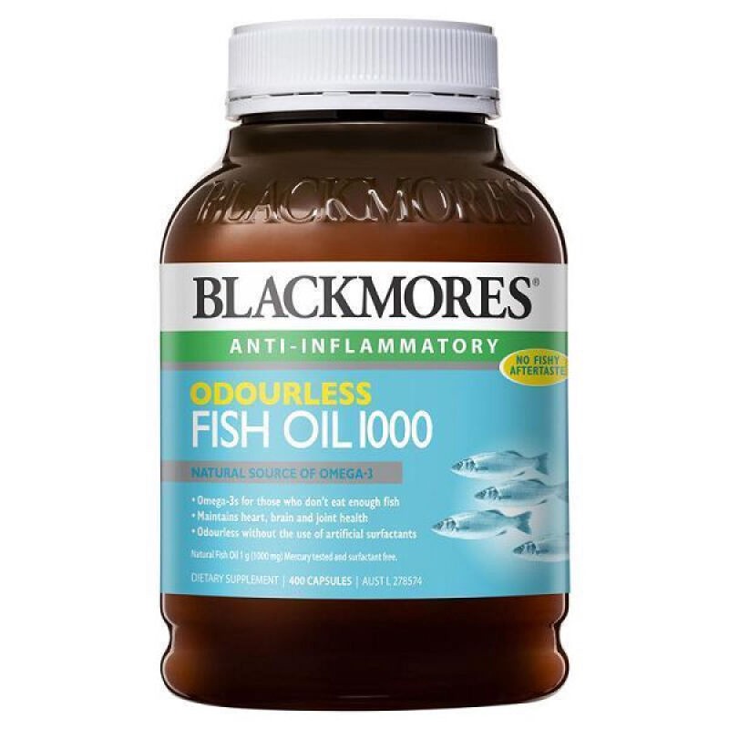 BLACKMORES - ODOURLESS FISH OIL 1000 (400)