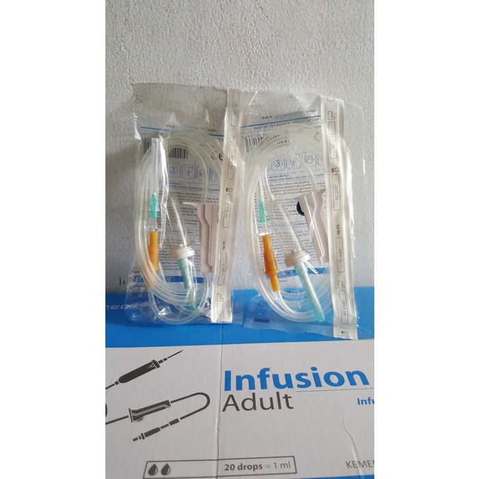 Infuset Set GEA / Anak dan Dewasa GEA Pcs