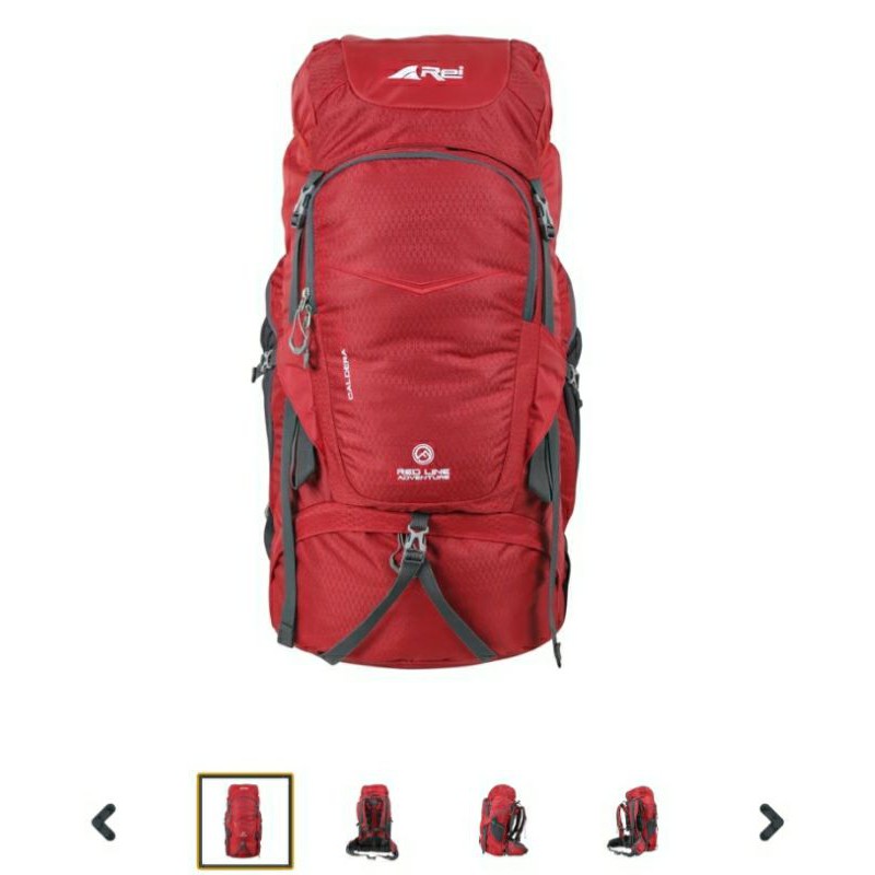 tas gunung ORIGINAL carrier Arei caldera 60L include cover bag arei outdoorgear