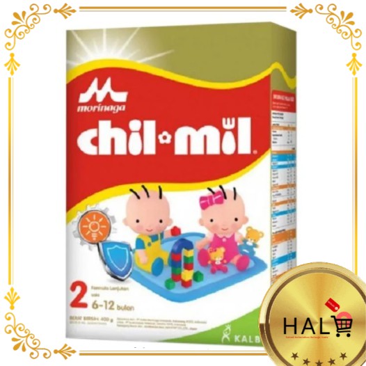 MORINAGA CHIL MIL 6-12 TH 400GR