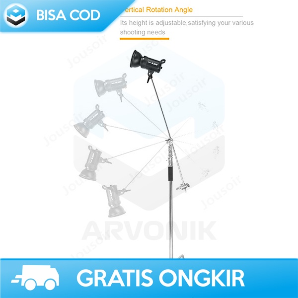 LIGHT LITGHTING STUDIO STAND TRIPOD PHOTOGRAPHY TAFFSTUDIO BESI KUAT