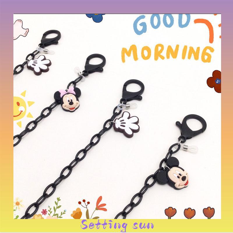 Tali Strap Masker Rantai Anak Laki Disney Mickey Mouse Hand / Kalung Strap Masker Korea TN