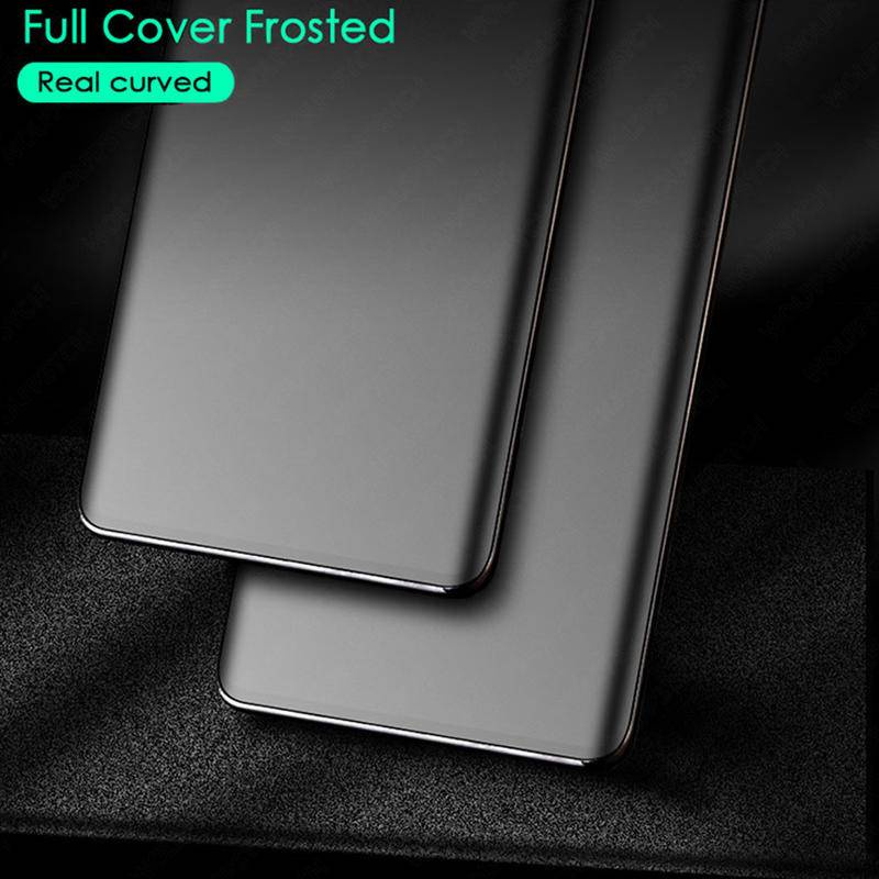 Matte Hydrogel Film For IPhone 11 12 Pro Max Mini  7 8 Plus X XS Max XR SE 2020 Purple Green Light Screen Protector