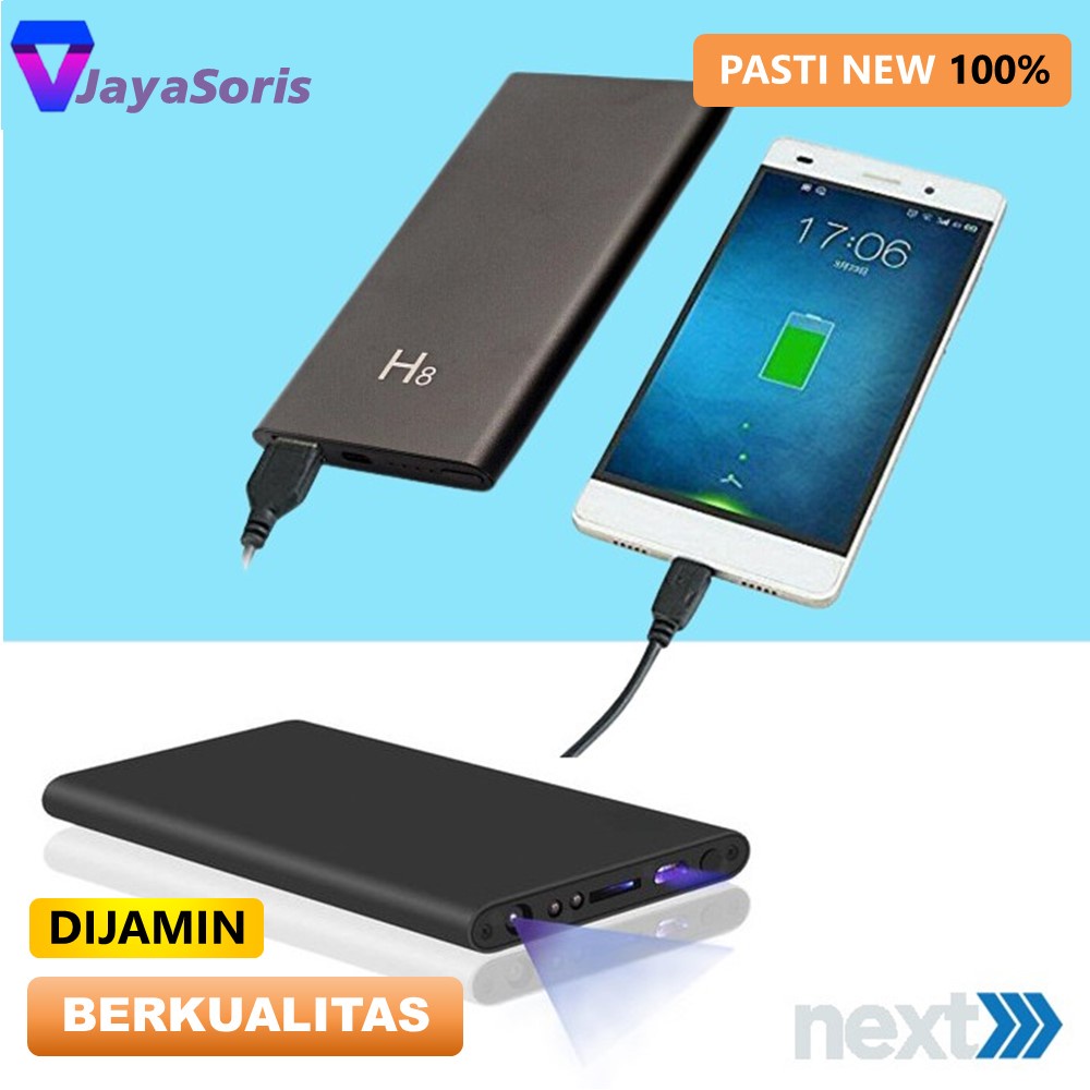 KAMERA PENGINTAI KECIL CCTV MINI TERSEMBUNYI WIFI TANPA KABEL SPY POWERBANK WIFI CAM IP HIDDEN CAMERA OUTDOOR JARAK JAUH MATAMATA PENGINTIP BENTUK POWER BANK TERHUBUNG HP FULL HD TERBARU JS145