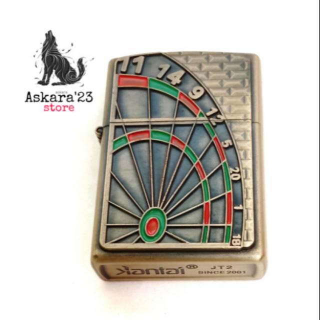 Korek api Zippo motip timbul / manches / korek api bara