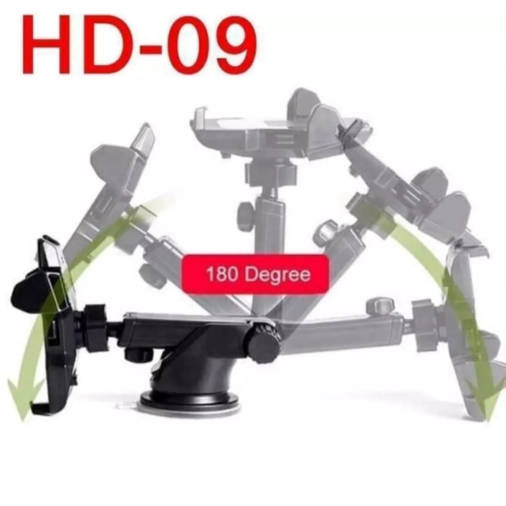 Phone Holder / Holder mobil HD 09 / Car Holder Penyangga HP Handphone