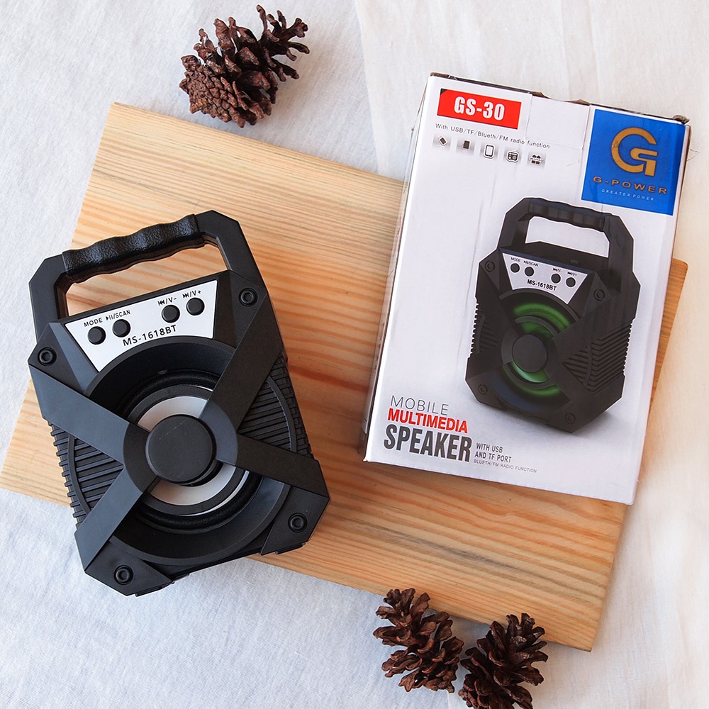 SPEAKER BLUETOOTH G POWER SPEAKER MINI SPEAKER SUPER BASS MS-1618 BT MS-1617 1620 SPEAKER MINI
