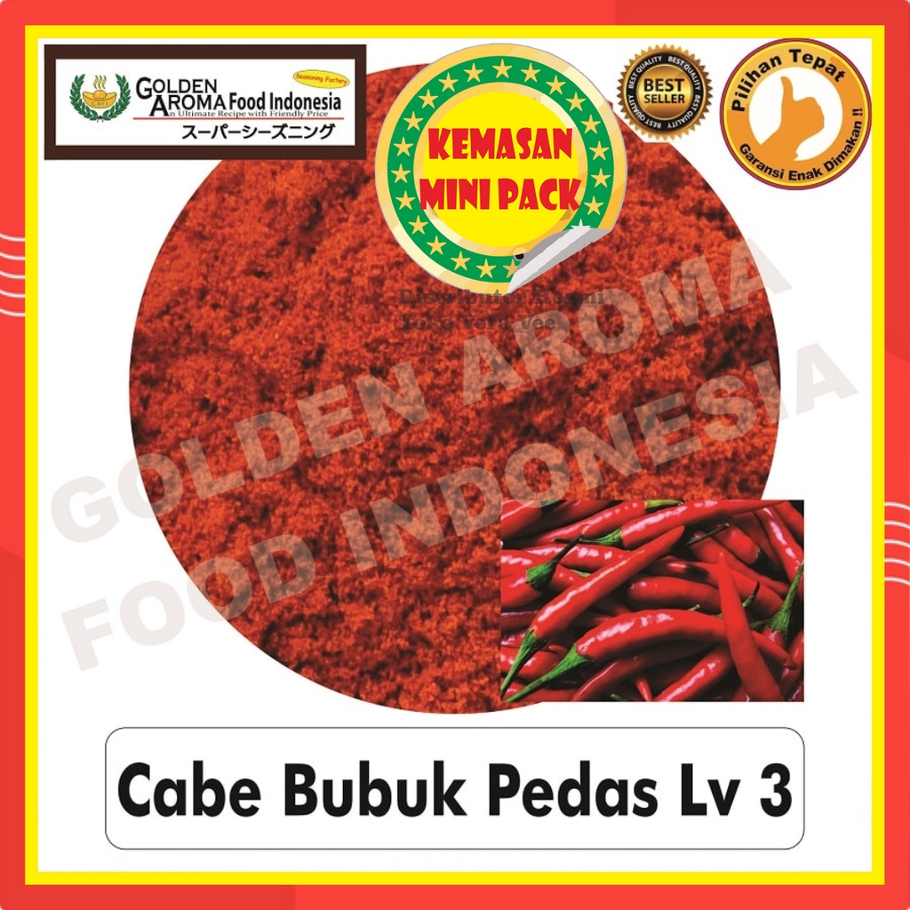 

Cabe Bubuk Pedas Level 3 50Gr Bubuk Cabe Pedas Level 3 Makanan Bisa Kiloan Chilli Powder Super Pedas Aneka Bahan Instan Murah Enak Terbaik Kering Terjamin Halal Premium Sushi Bukan 100Gr 100 Gram Aida Jepang Antaka Thailand