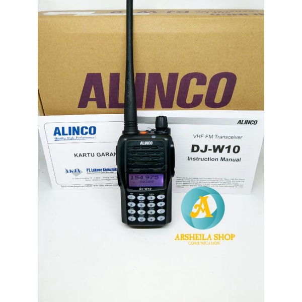 Ht alinco dj w10 original garansi resmi