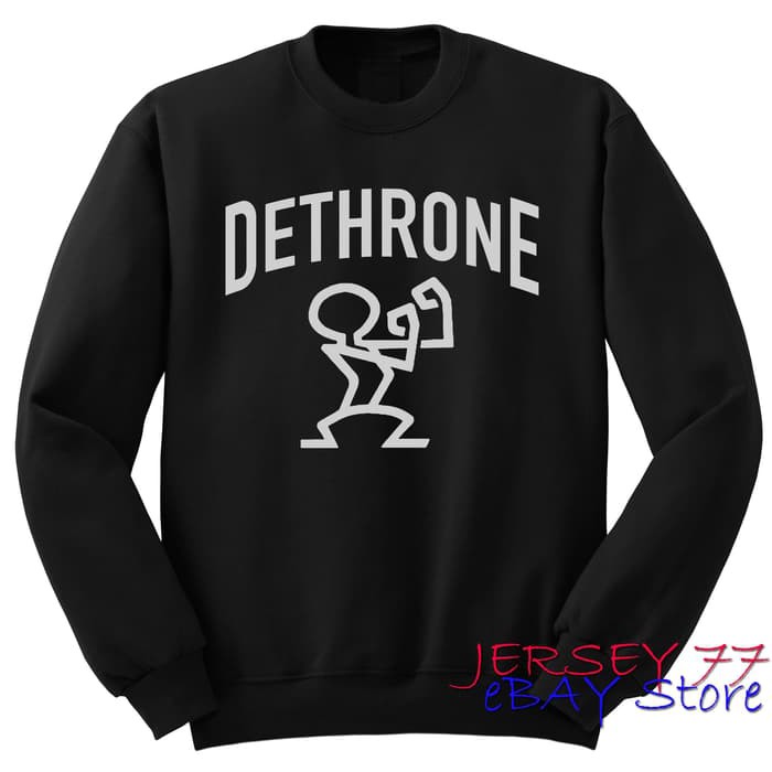 JAKET SWEATER DETHRONE MMA BOXING HOODIE McGregor Stay Ready