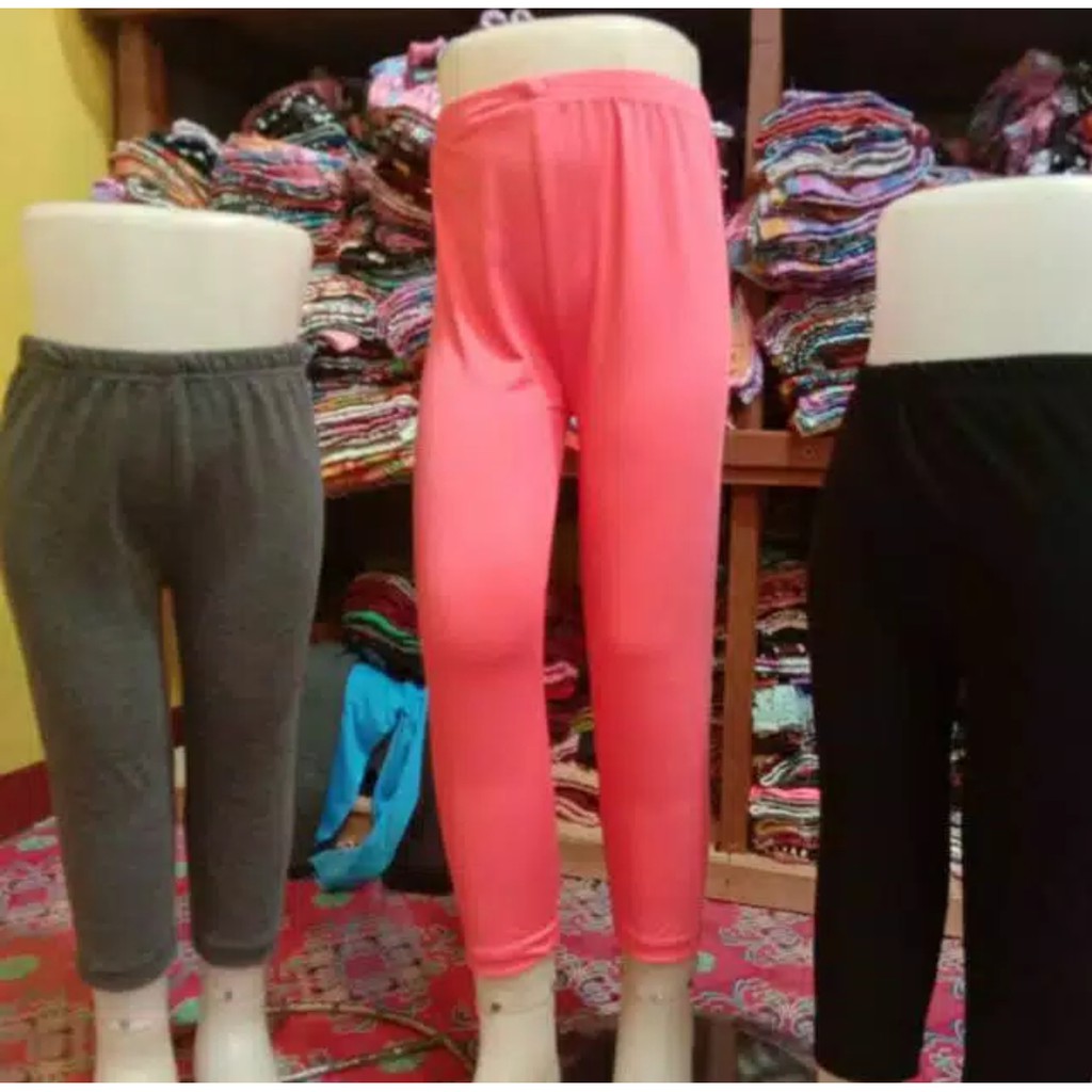 Legging Anak Polos 1-12 th ( Pilih Warna)