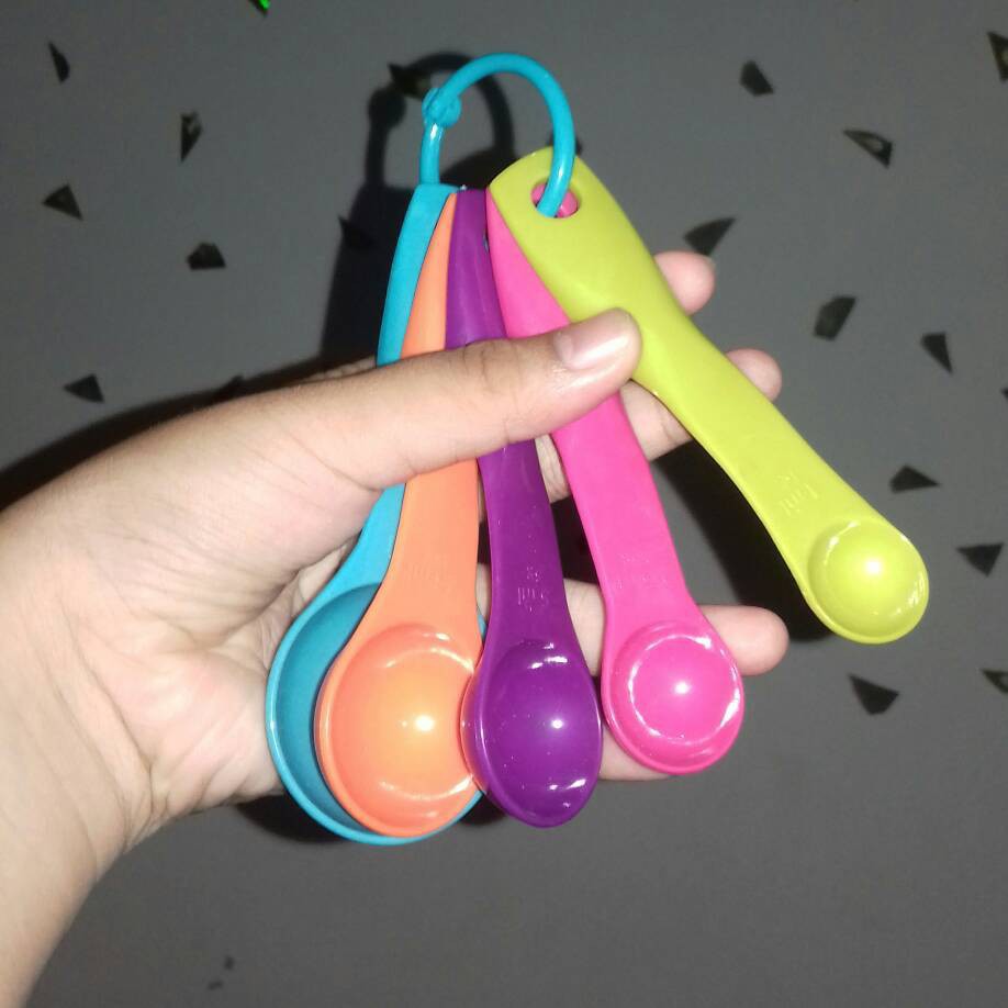 SENDOK TAKAR Sendok Takar Measuring Spoon Set 5 in 1 Warna warni