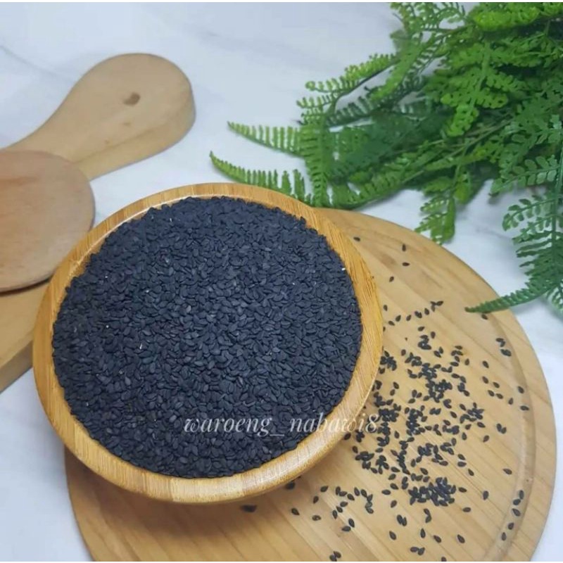 

Black Sasame Seed / Biji Wijen Hitam 80gr