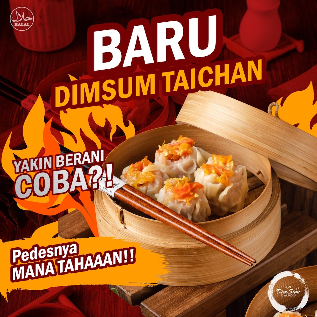 

DIMSUM TAICHAN (50 PCS) - WASHOKU DIMSUM