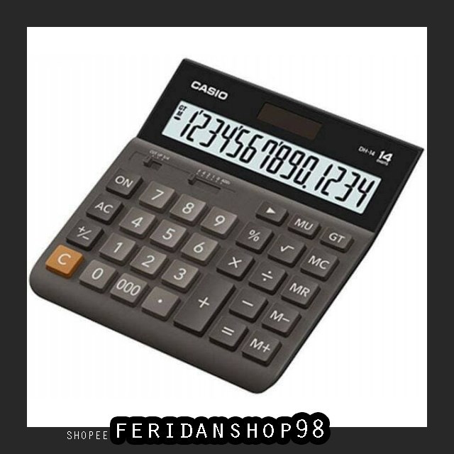 

FS400 KALKULATOR CASIO DH-14 14 ATK DIGIT - DESKTOP KALKULATOR BY FERIDANSHOP98