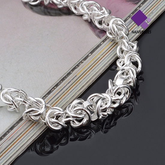 Gelang Rantai 925 Sterling Silver Untuk Wanita