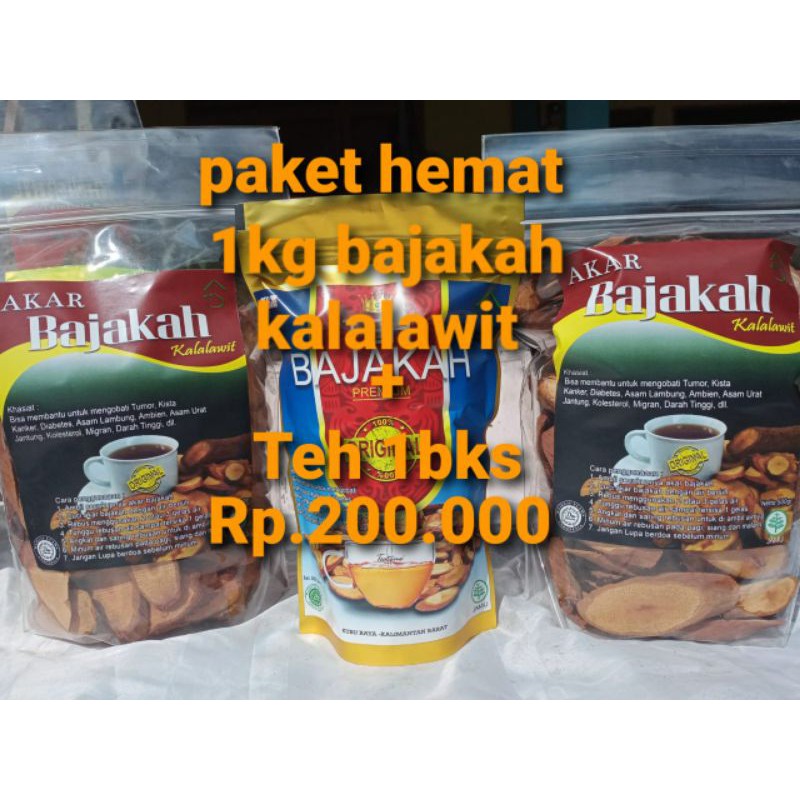 

paket hemat bajakah kalalawit + 1 bks teh kalalawit