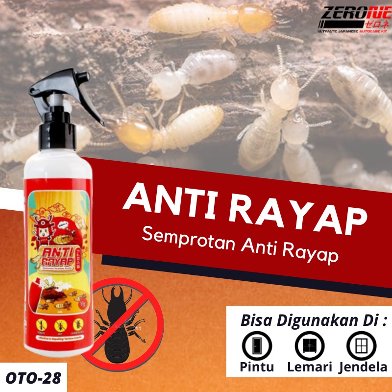 ZERONE ANTI RAYAP pembasmi rayap ampuh original