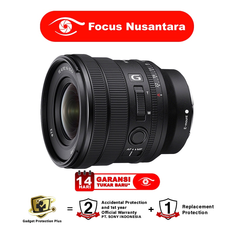 Sony FE PZ 16-35mm F4 G Lensa Sony FE 16-35mm F/4 G PZ