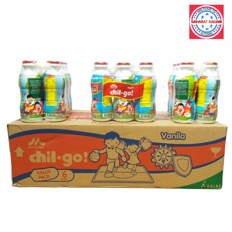 CHIL GO VANILLA 130ML 1 KARTON ISI 36 PCS