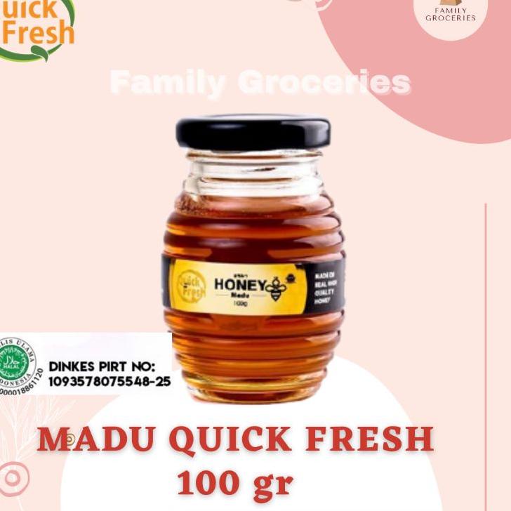 

XJ365 Quick Fresh Honey | Madu Quick Fresh 100 gr (Jar Kaca) jxwq636