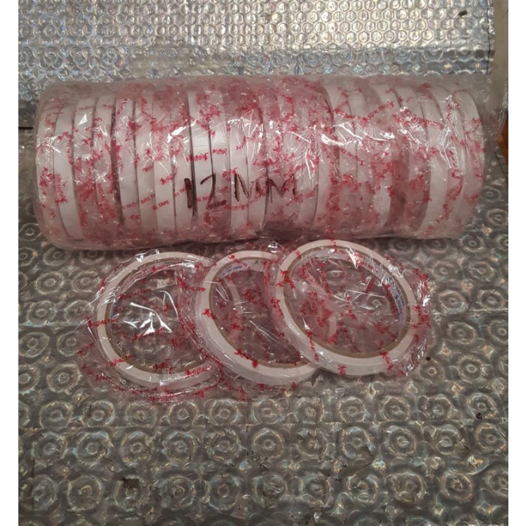 

Double Tape Kertas Kecil Ukuran 1/2 inc Panjang 12 mm x 12 mtr Goal Tape