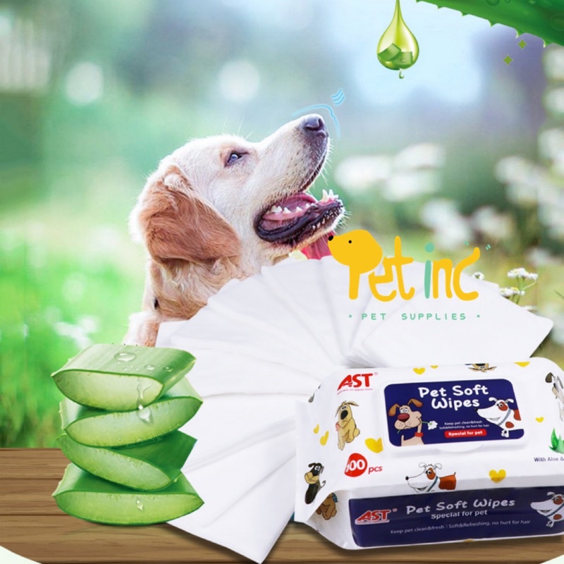 Special for pet soft wet wipes 100 sheet