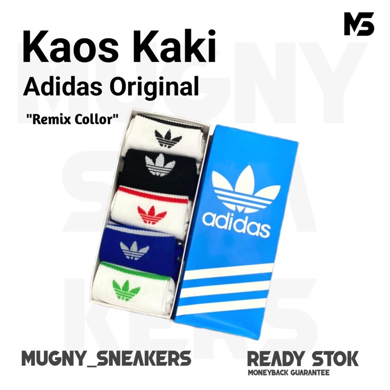 Kaos Kaki Adidas Original Sock Adidas 100%