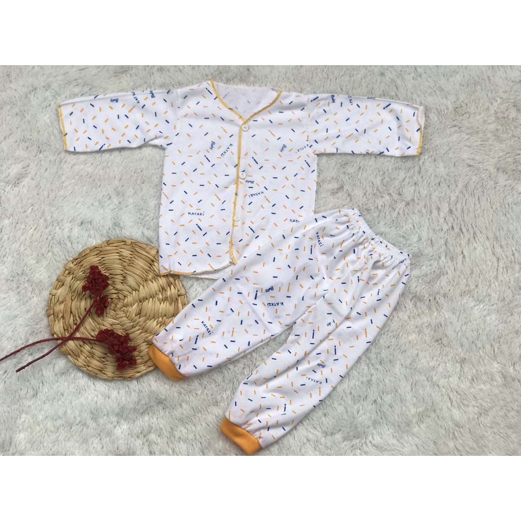 [ST.TPG01] Setelan Tangan Panjang Bayi Baju Bayi Newborn Umur 0 - 6 Bulan