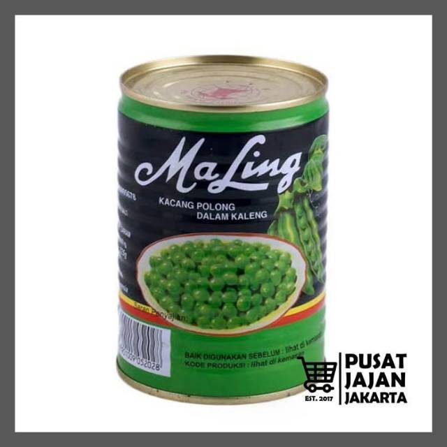 

Maling TTS / Chen Liang Ji Canned Green Peas 397 Gr Kacang Polong Dalam Air Garam Kaleng